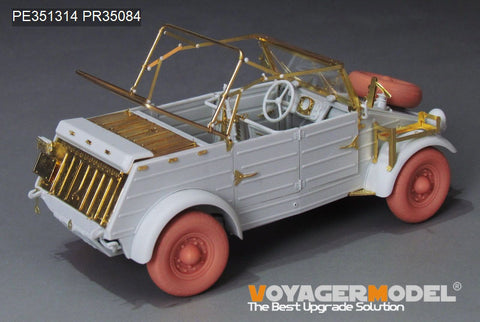 Voyager Model PE351314 1/35 WWII German Kubelwagen Type 82 Africa Troop Version Upgrade Set(MENG VS-015)