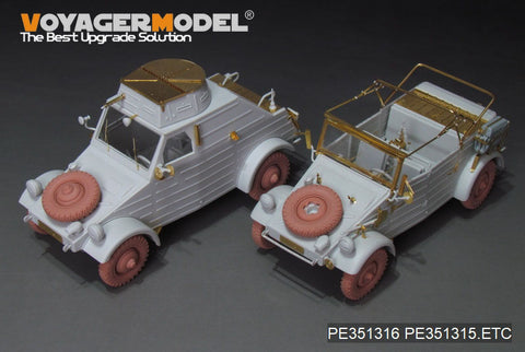 Voyager Model PE351315 1/35 WWII Kübelwagen Type 82 Upgrade Set (for Meng Model VS-015)