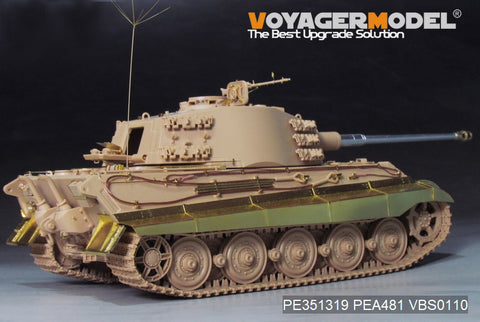 Voyager Model PE351319 1/35 WWII German King Tiger (Henschel Turret) (for Rye Field Model 5125)