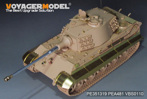 Voyager Model PE351319 1/35 WWII German King Tiger (Henschel Turret) (for Rye Field Model 5125)