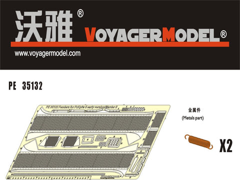 Voyager Model PE35132 1/35 Marder II / Panzer II Fenders (Universal)