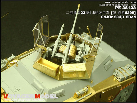 Voyager Model PE35133 1/35 Sd.Kfz. 234/1 8-Rad (Dragon 6298)