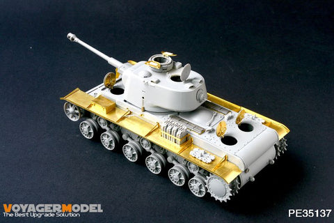 Voyager Model PE35137 1/35 Pz.Kpfw. KV-1 756(r) German Captured Vehicle (Trumpeter 00366)
