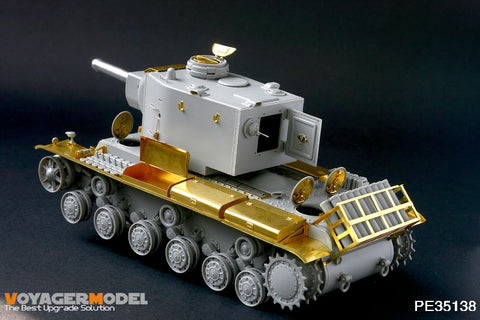 Voyager Model PE35138 1/35 Pz.Kpfw. KV-2 754(r) German Captured Vehicle (Trumpeter 00367)
