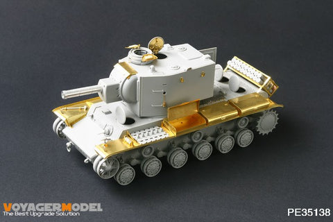 Voyager Model PE35138 1/35 Pz.Kpfw. KV-2 754(r) German Captured Vehicle (Trumpeter 00367)