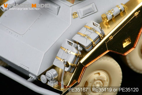 Voyager Model PE35167 1/35 WWII Sd.Kfz. 234/3 8-Wheeled Armored Car (Dragon 6257)