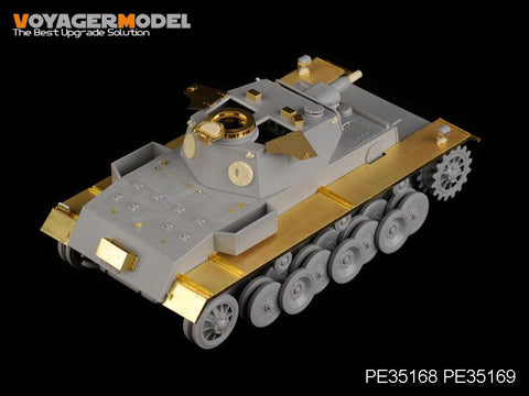 Voyager Model PE35169 1/35 WWII German VK3001(H) Prototype Tank Fender Set (Trumpeter 01515)