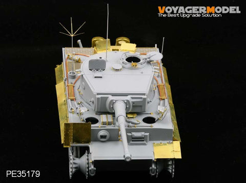 Voyager Model PE35179 1/35 WWII German Tiger I Late Production Photo-Etched Set (for Dragon 6253/6406)