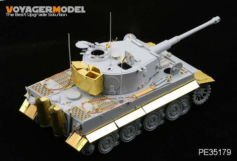 Voyager Model PE35179 1/35 WWII German Tiger I Late Production Photo-Etched Set (for Dragon 6253/6406)