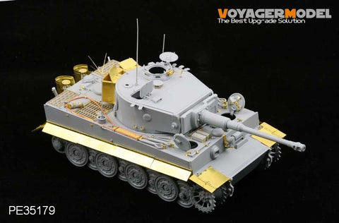Voyager Model PE35179 1/35 WWII German Tiger I Late Production Photo-Etched Set (for Dragon 6253/6406)