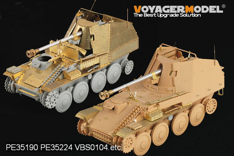 Voyager Model PE35190 1/35 WWII German Marder III Ausf. M Early Production Basic Set (Dragon 6464)