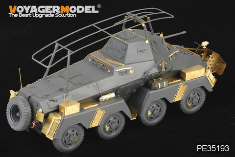 Voyager Model PE35193 1/35 WWII German Sd.Kfz.232 8-Rad Early Version (for Tamiya)