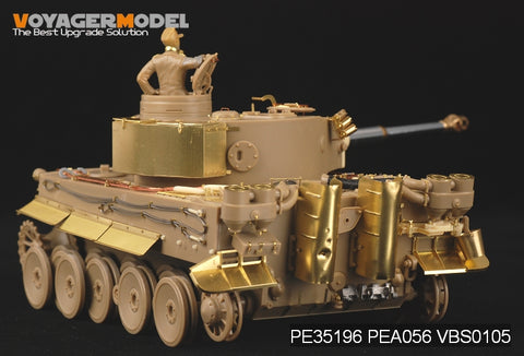 Voyager Model PE35196 1/35 WWII German Tiger I (Initial Production) - Afrika Korps Photo-Etched Set (for Tamiya 35227)