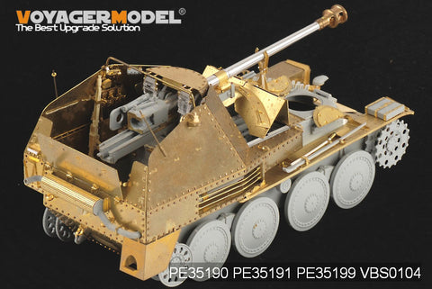 Voyager Model PE35199 1/35 WWII German Marder III Ausf. M – Very Early Production Upper Hull (Dragon 6464)
