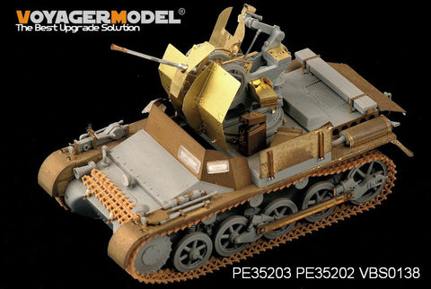 Voyager Model PE35203 1/35 Panzer I Self-Propelled Anti-Aircraft Gun Ausf. A (for Dragon 6220)