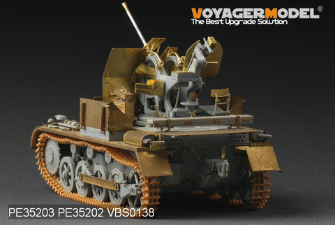 Voyager Model PE35203 1/35 Panzer I Self-Propelled Anti-Aircraft Gun Ausf. A (for Dragon 6220)