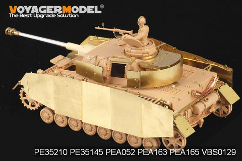 Voyager Model PE35210 1/35 WWII German Panzer IV Ausf. H Photo-Etched Parts Set (for Tamiya 35209)