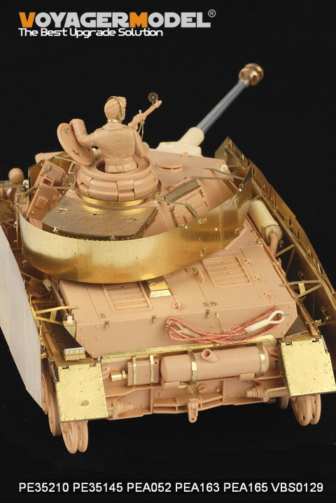 Voyager Model PE35210 1/35 WWII German Panzer IV Ausf. H Photo-Etched Parts Set (for Tamiya 35209)