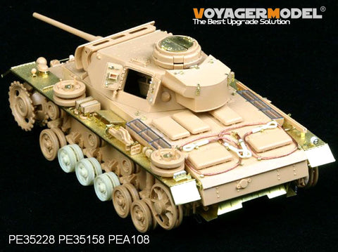 Voyager Model PE35228 1/35 German WWII Panzer III Ausf. L (Tamiya 35215)