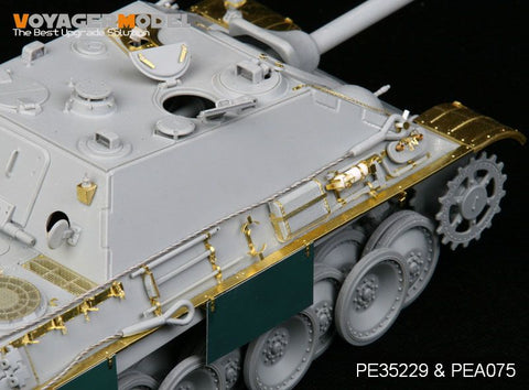 Voyager Model PE35229 1/35 WWII German Jagdpanther G1 Early Version Photo-Etched Set (for Dragon 6458)