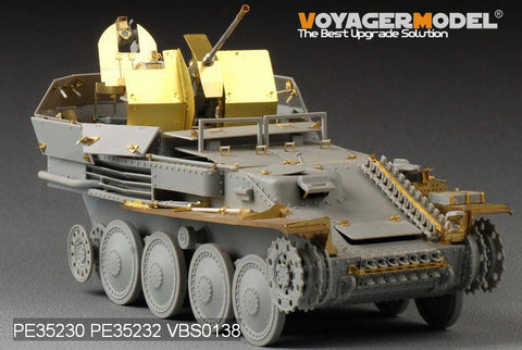 Voyager Model PE35230 1/35 WWII German 38(t) Anti-Aircraft Tank "Gepard" Basic Set (Dragon 6469)