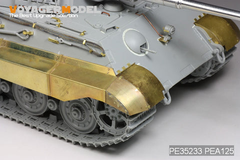 Voyager Model PE35233 1/35 WWII German King Tiger (Henschel Turret) Photo-Etched Set (for Dragon)