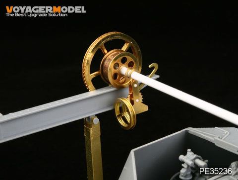 Voyager Model PE35236 1/35 WWII German IVb Self-Propelled Howitzer "Heuschrecke" Photo-Etched Set (for Dragon 6439)
