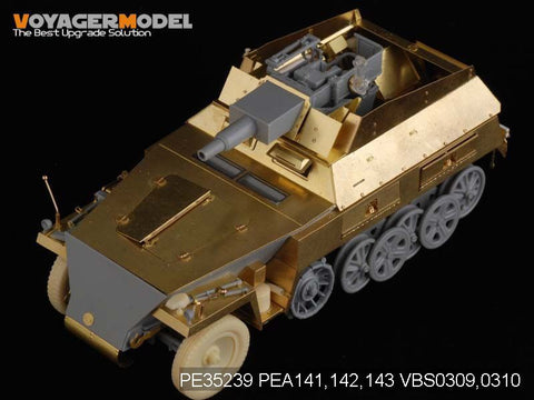 Voyager Model PE35239 1/35 WWII German Sd.Kfz.250/8 "Stummel" (Dragon 6425)