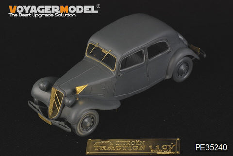 Voyager Model PE35240 1/35 WWII Citroën 11CV Staff Car (Tamiya 35301)