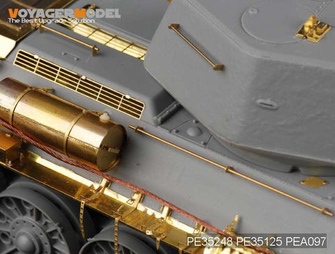Voyager Model PE35248 1/35 WWII Russian T-34/76 Model 1943 Photo-Etched Set (for Dragon)