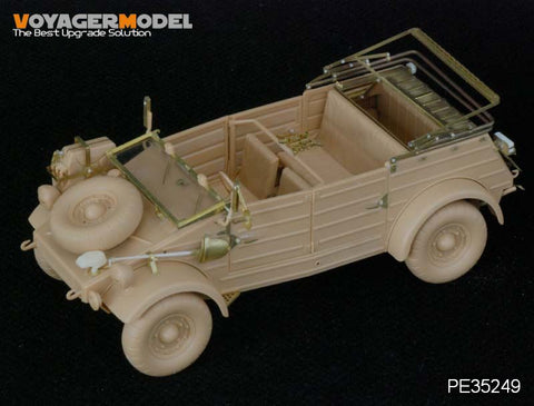 Voyager Model PE35249 1/35 WWII German Kübelwagen Type 82 (for Tamiya)