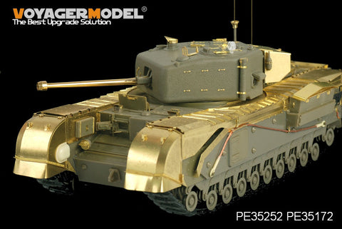Voyager Model PE35252 1/35 WWII British Churchill Mk.IV Infantry Tank Basic Set (AFV Club 35154)