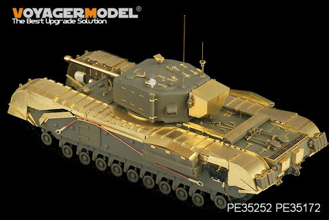 Voyager Model PE35252 1/35 WWII British Churchill Mk.IV Infantry Tank Basic Set (AFV Club 35154)
