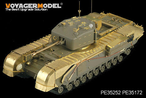 Voyager Model PE35252 1/35 WWII British Churchill Mk.IV Infantry Tank Basic Set (AFV Club 35154)