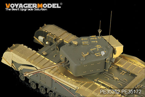 Voyager Model PE35252 1/35 WWII British Churchill Mk.IV Infantry Tank Basic Set (AFV Club 35154)