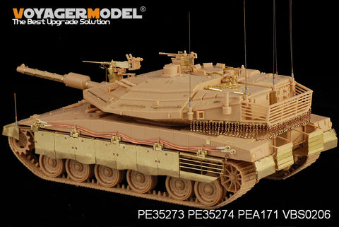 Voyager Model PE35273 1/35 Modern Merkava Mk.IV Main Battle Tank Photo-Etched Set (for Academy 13213)