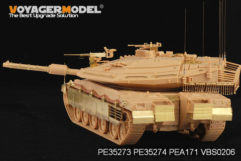 Voyager Model PE35273 1/35 Modern Merkava Mk.IV Main Battle Tank Photo-Etched Set (for Academy 13213)