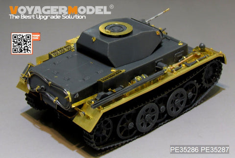 Voyager Model PE35286 1/35 WWII German Panzer II Ausf. G Photo-Etched Set (for 5M Hobby 35001)