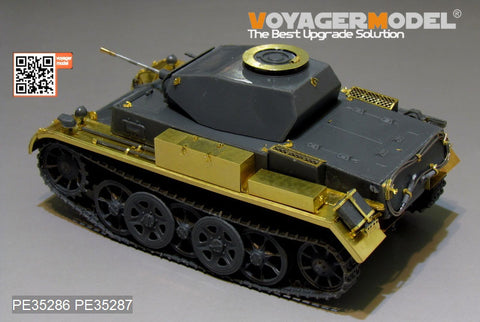 Voyager Model PE35286 1/35 WWII German Panzer II Ausf. G Photo-Etched Set (for 5M Hobby 35001)