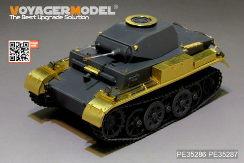 Voyager Model PE35286 1/35 WWII German Panzer II Ausf. G Photo-Etched Set (for 5M Hobby 35001)