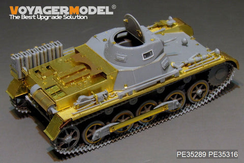 Voyager Model PE35289 1/35 WWII German Panzer I Ausf. B (DAK Version) Basic Photo-Etched Set (for Dragon 6207)