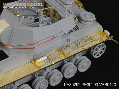 Voyager Model PE35293 1/35 WWII German Pz.Sfl.IVb 10.5cm le.FH.18/1 Fenders (Dragon 6475)