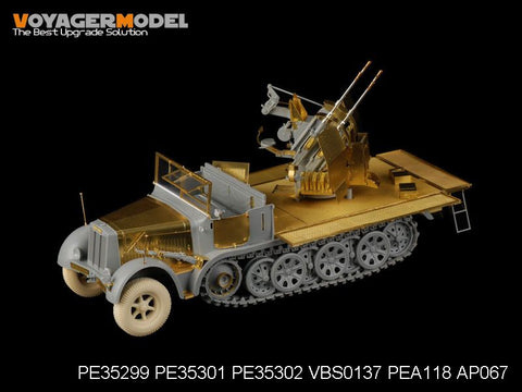Voyager Model PE35299 1/35 WWII German Sd.Kfz.7/1 Part 1 (Dragon 6525)