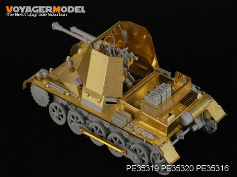 Voyager Model PE35319 1/35 WWII German Panzer I 47mm Anti-Tank Self-Propelled Gun Basic Set (Dragon 6230)
