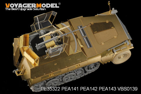 Voyager Model PE35322 1/35 WWII German Sd.Kfz.250/9 Neu "Recon" (Dragon 6425/6106)