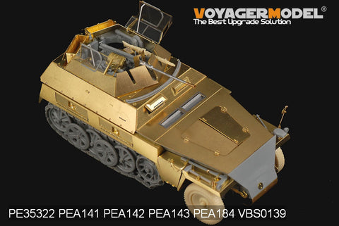 Voyager Model PE35322 1/35 WWII German Sd.Kfz.250/9 Neu "Recon" (Dragon 6425/6106)