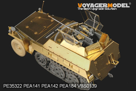Voyager Model PE35322 1/35 WWII German Sd.Kfz.250/9 Neu "Recon" (Dragon 6425/6106)