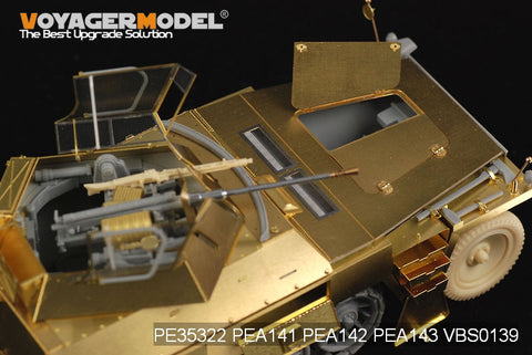 Voyager Model PE35322 1/35 WWII German Sd.Kfz.250/9 Neu "Recon" (Dragon 6425/6106)
