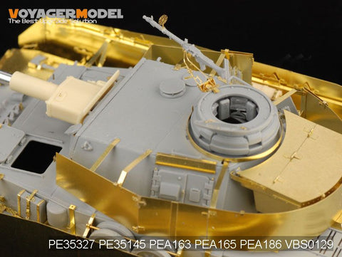 Voyager Model PE35327 1/35 WWII German Panzer IV Ausf. H (Late) / J (Early) Photo-Etched Set (for Dragon 6300/6549)
