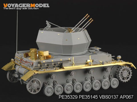 Voyager Model PE35329 1/35 WWII German 20mm Flakpanzer IV "Wirbelwind" (Dragon 6540)
